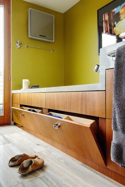 Мебельный экран под ванну — оригинальный способ использовать пространство под ванной!