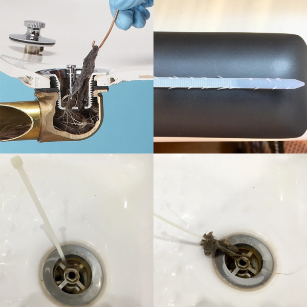 Как прочистить слив ванны без химии