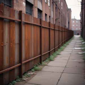 Забор секционный жалюзи