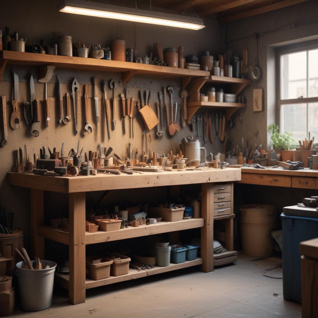 Выбор верстака для гаражного пространства